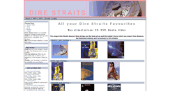 Desktop Screenshot of direstraits.co.uk
